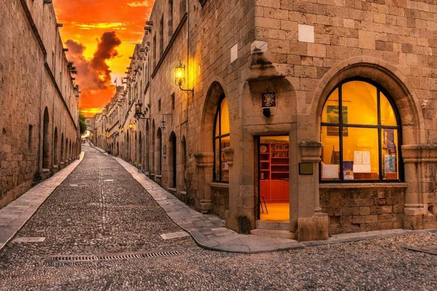 Praxitelous 9 Old Town Villa Rhodes City Exterior foto